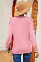 V-neck Long Sleeve T-shirt (16)