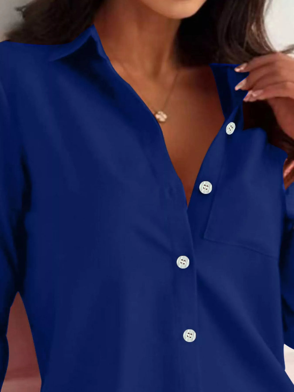 Button-down Roll-up Sleeve Shirt (11)