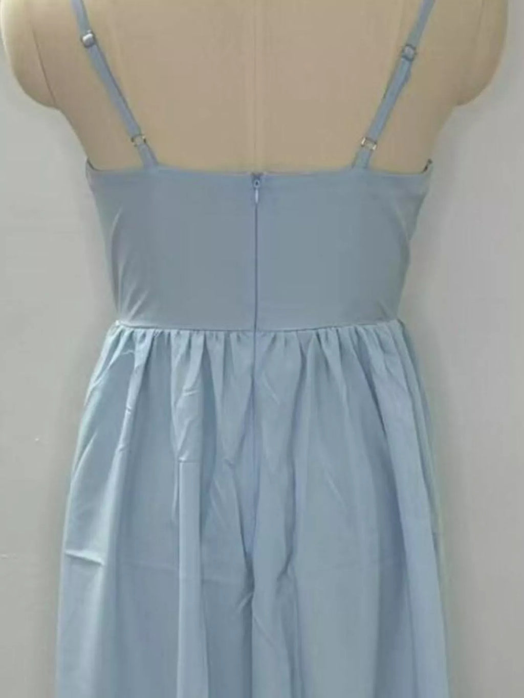 Adjustable Strap Scoop Neck Midi Dress (9)