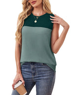 Block Round Neck Tank (10)