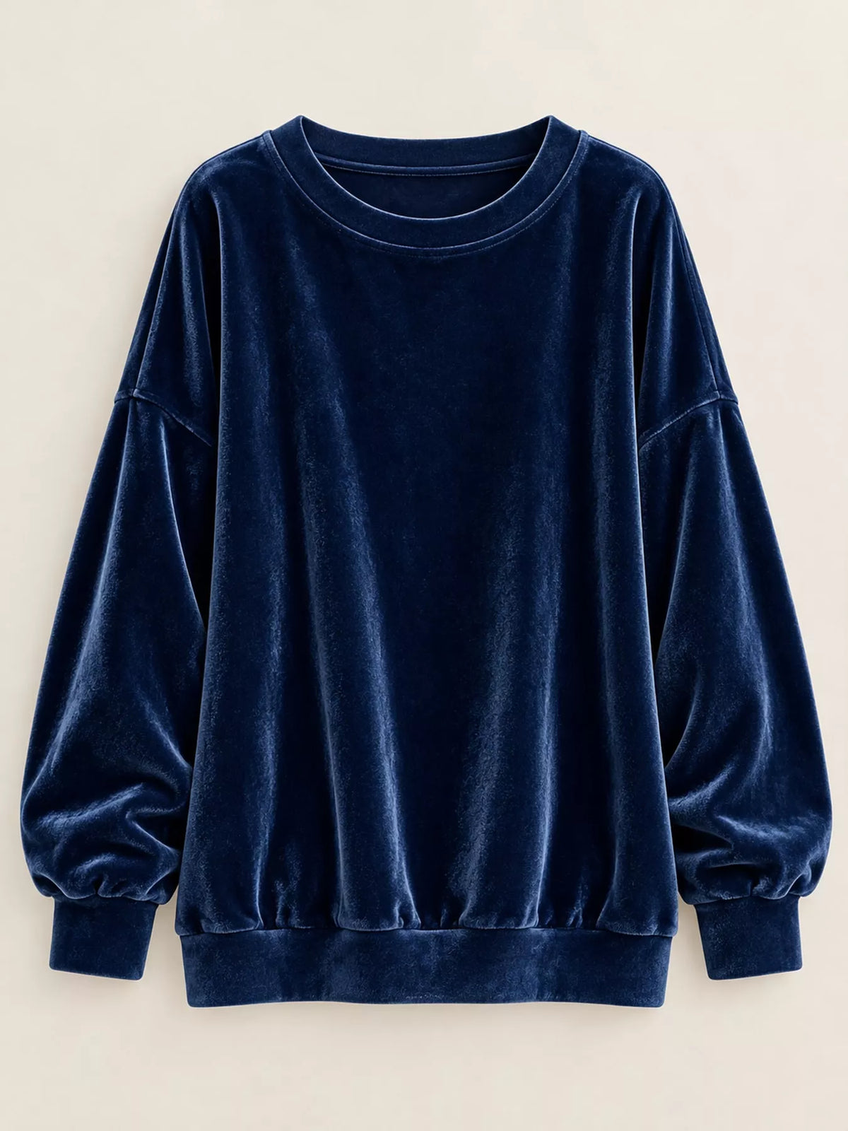 Full Size Crew Neck Drop Shoulder Sweatshirt Plus (10)