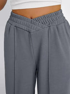 Elastic Waist Wide Leg Pants (11)