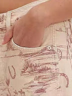 Printed Wide-leg Jeans (7)