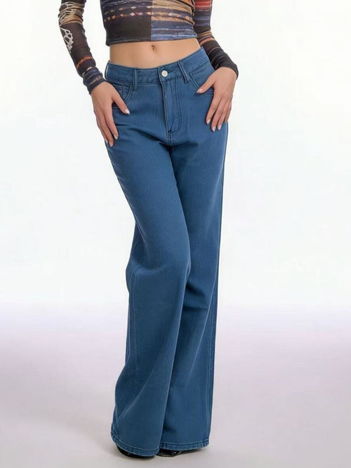 Butterfly Back Wide Leg Jeans (2)