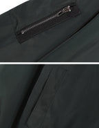 Solid Color Short Vertical Collar Leisure Zipper Jacket photo 4