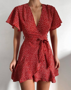 Printed Polka Dot Dress photo 5