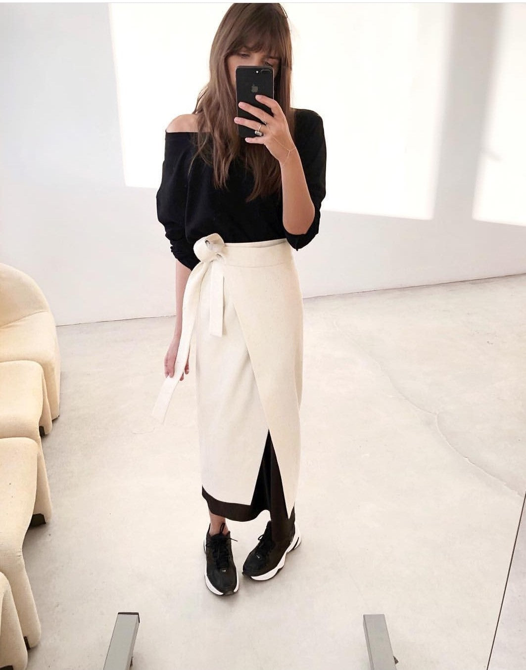 Padded Skirt Long photo 5