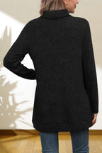 Turtleneck High Low Top (8)