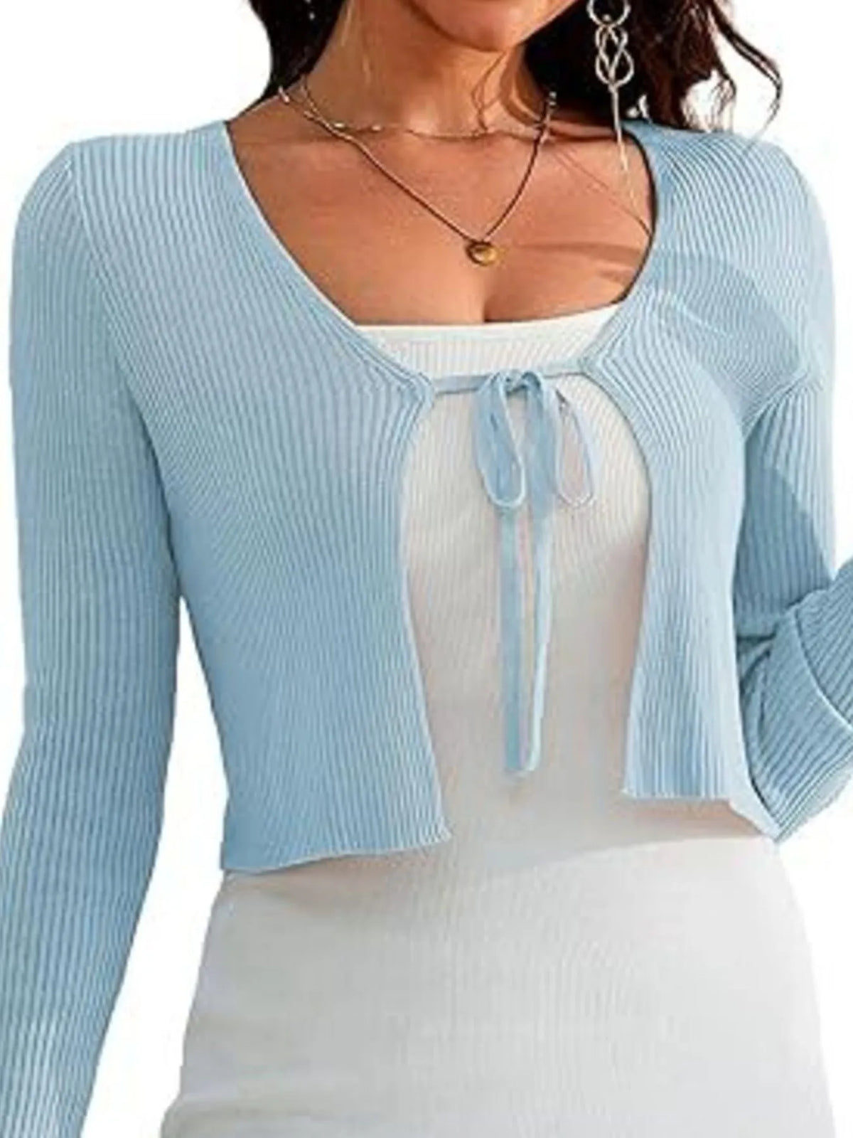 Tie-front Long Sleeve Cardigan (12)