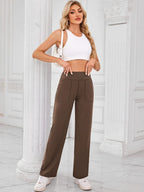 High Waist Active Pants Pockets (5)