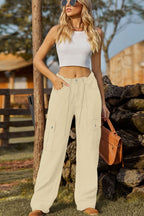 Loose Fit Drawstring Jeans Pocket (16)