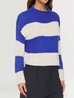 Chunky Knit Striped Sweater (4)