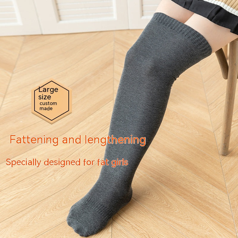 Lengthened Overknee Cotton Socks photo 20