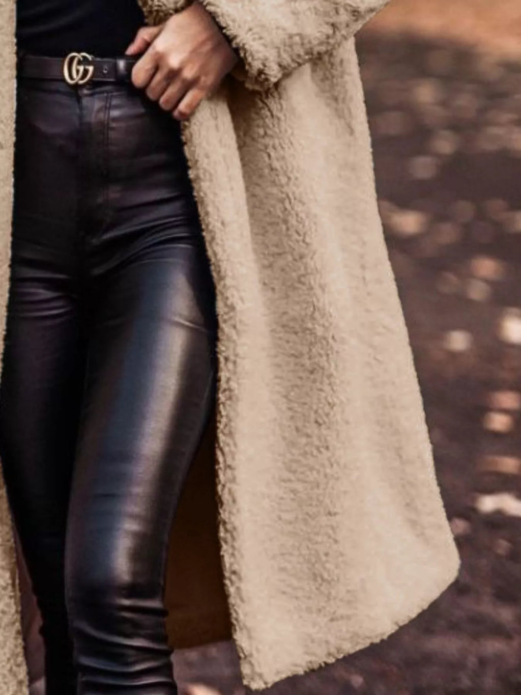 Teddy Bear Hooded Longline Outerwear (9)