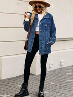 Button Up Long Sleeve Denim Jacket (21)