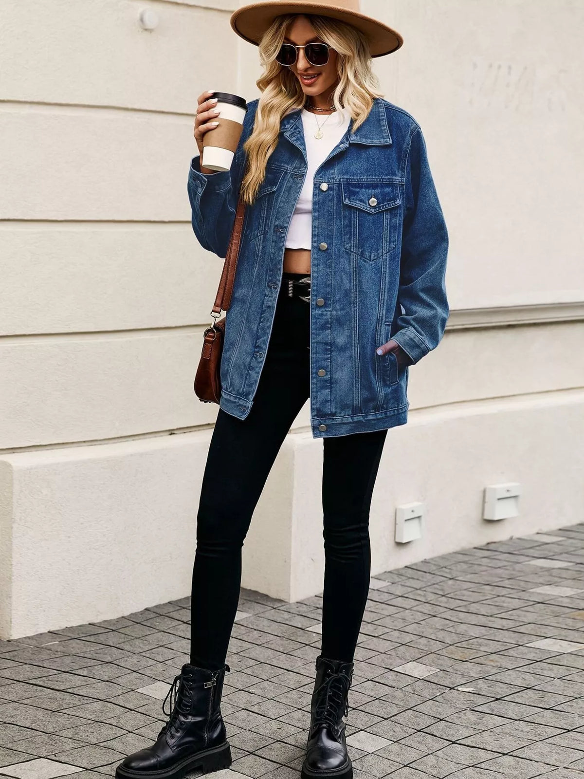 Button Up Long Sleeve Denim Jacket (21)