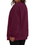 Oversized Long Sleeve Crewneck Sweatshirt (10)