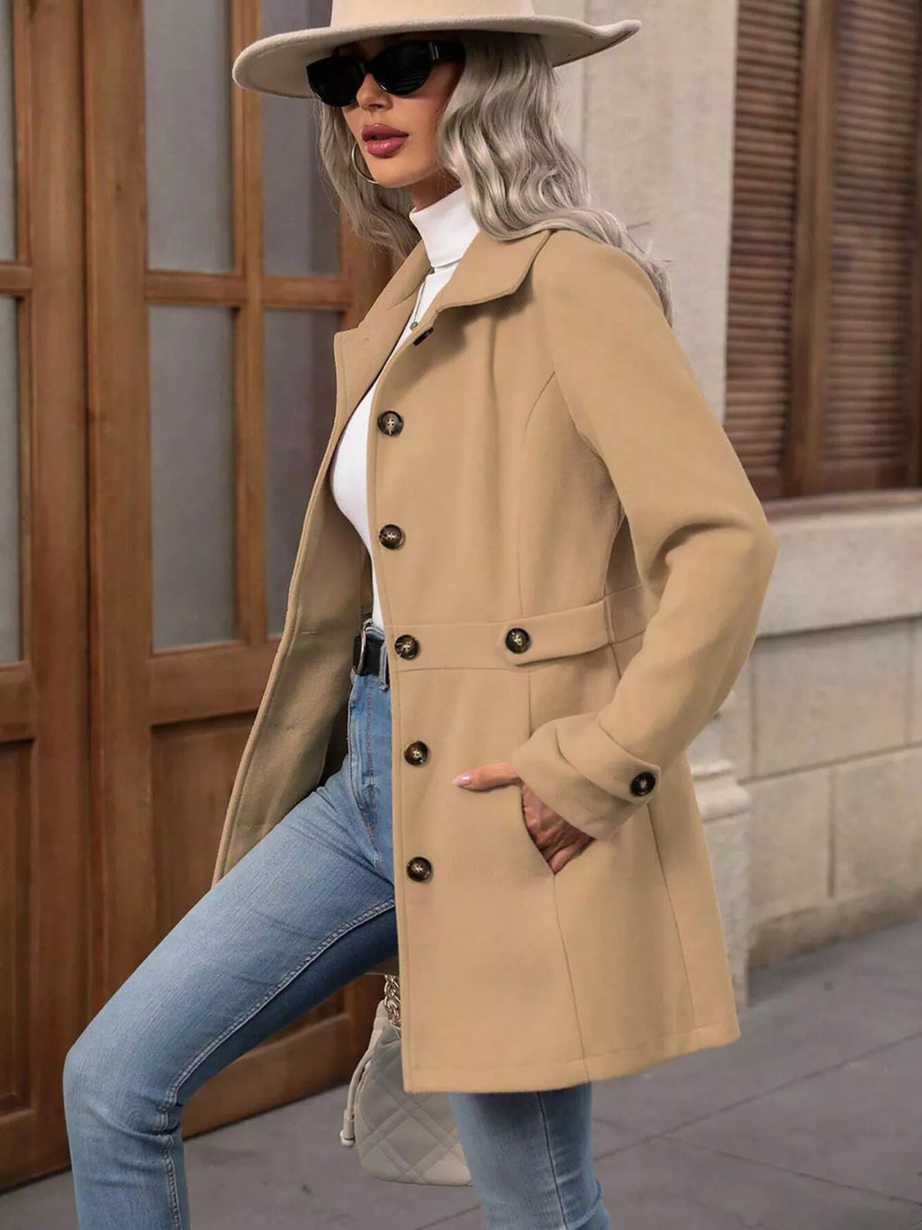 Button Up Long Sleeve Outerwear (8)