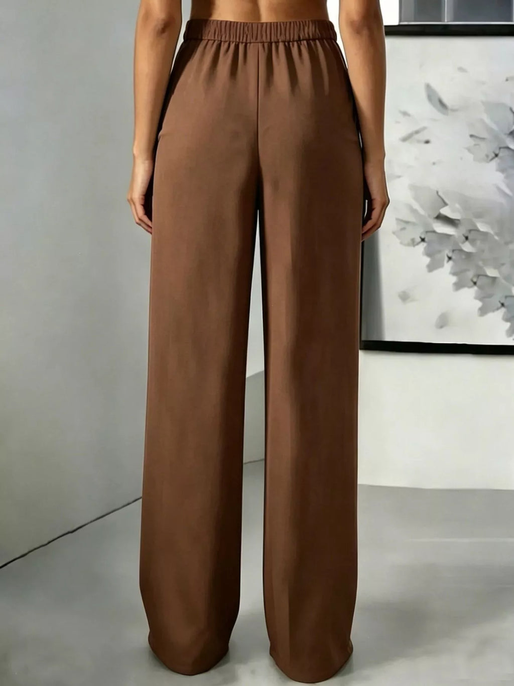 High-waisted Pleated Wide-leg Pants (16)