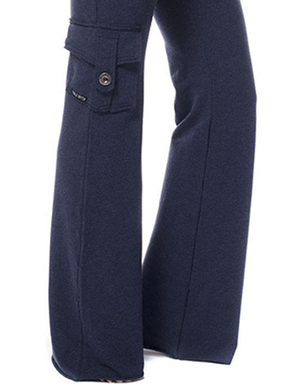 Mid Waist Pants Pockets (7)