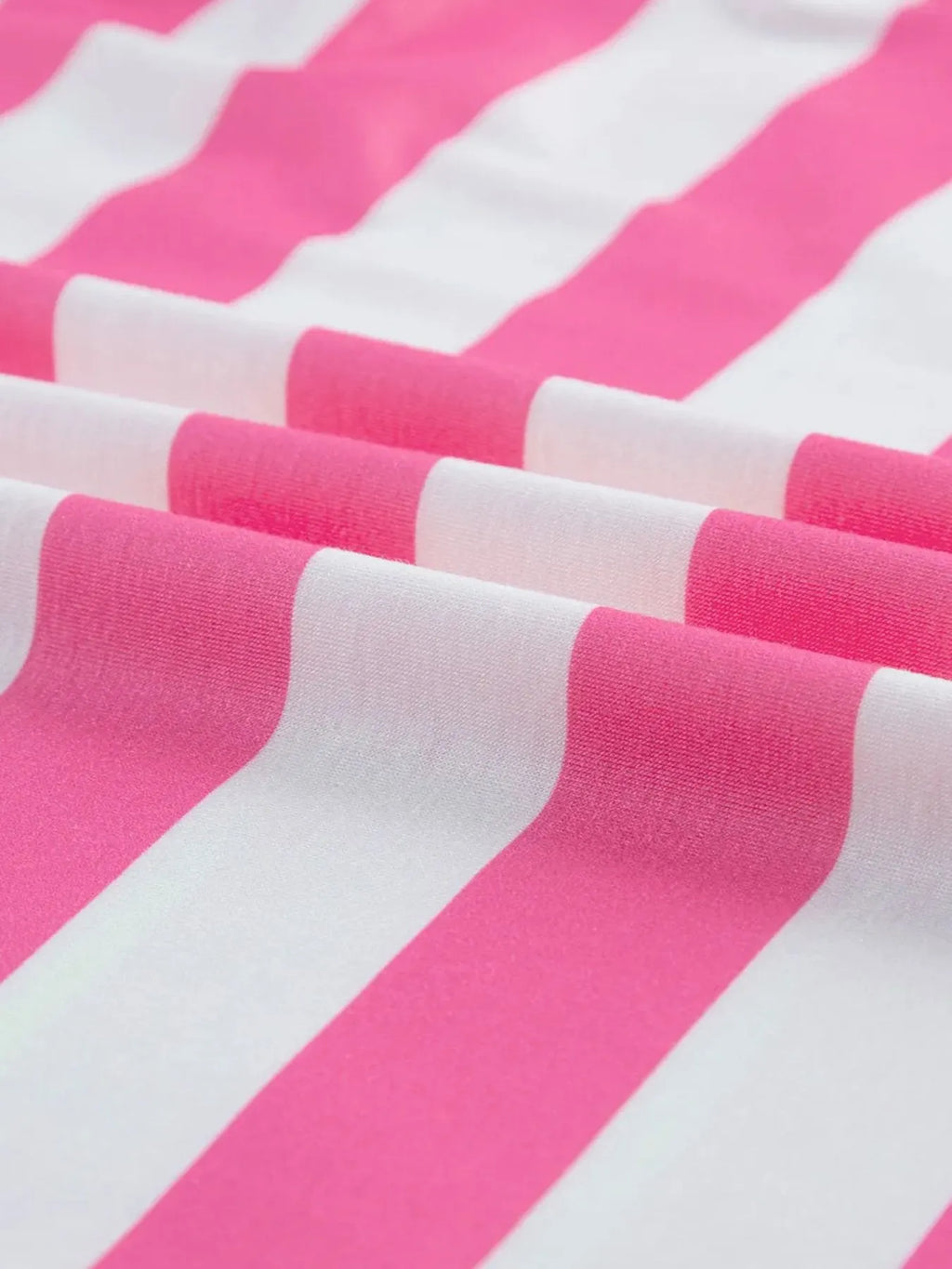 Striped Oversized Short Sleeve T-shirt (11)
