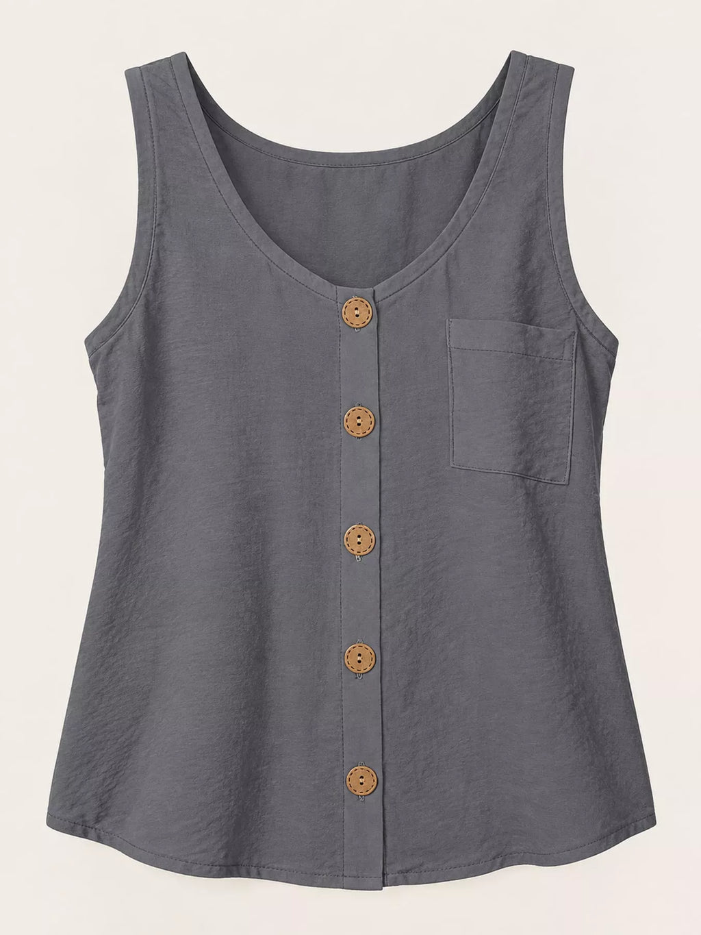 Full Size Casual Round Neck Tank Plus (13)