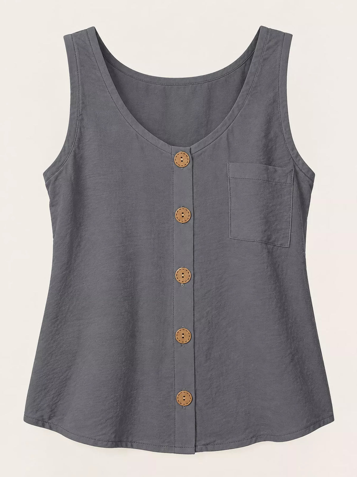 Full Size Casual Round Neck Tank Plus (13)