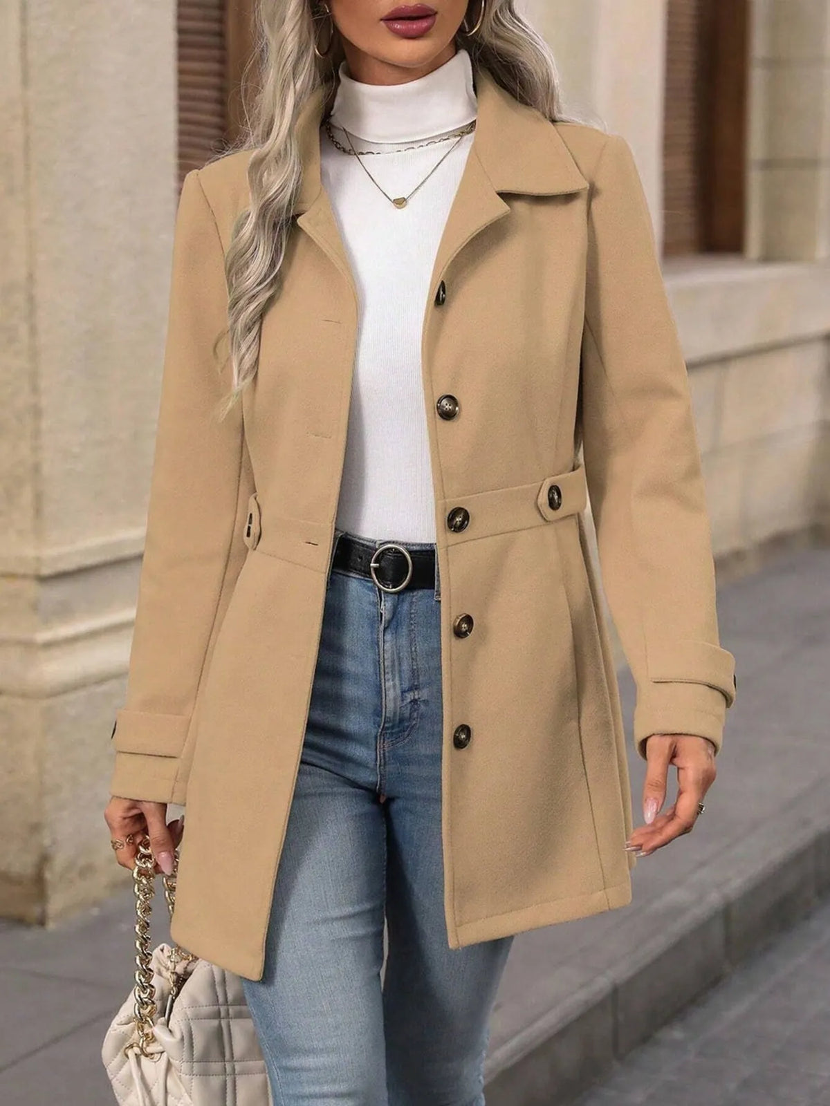 Button Up Long Sleeve Coat (8)