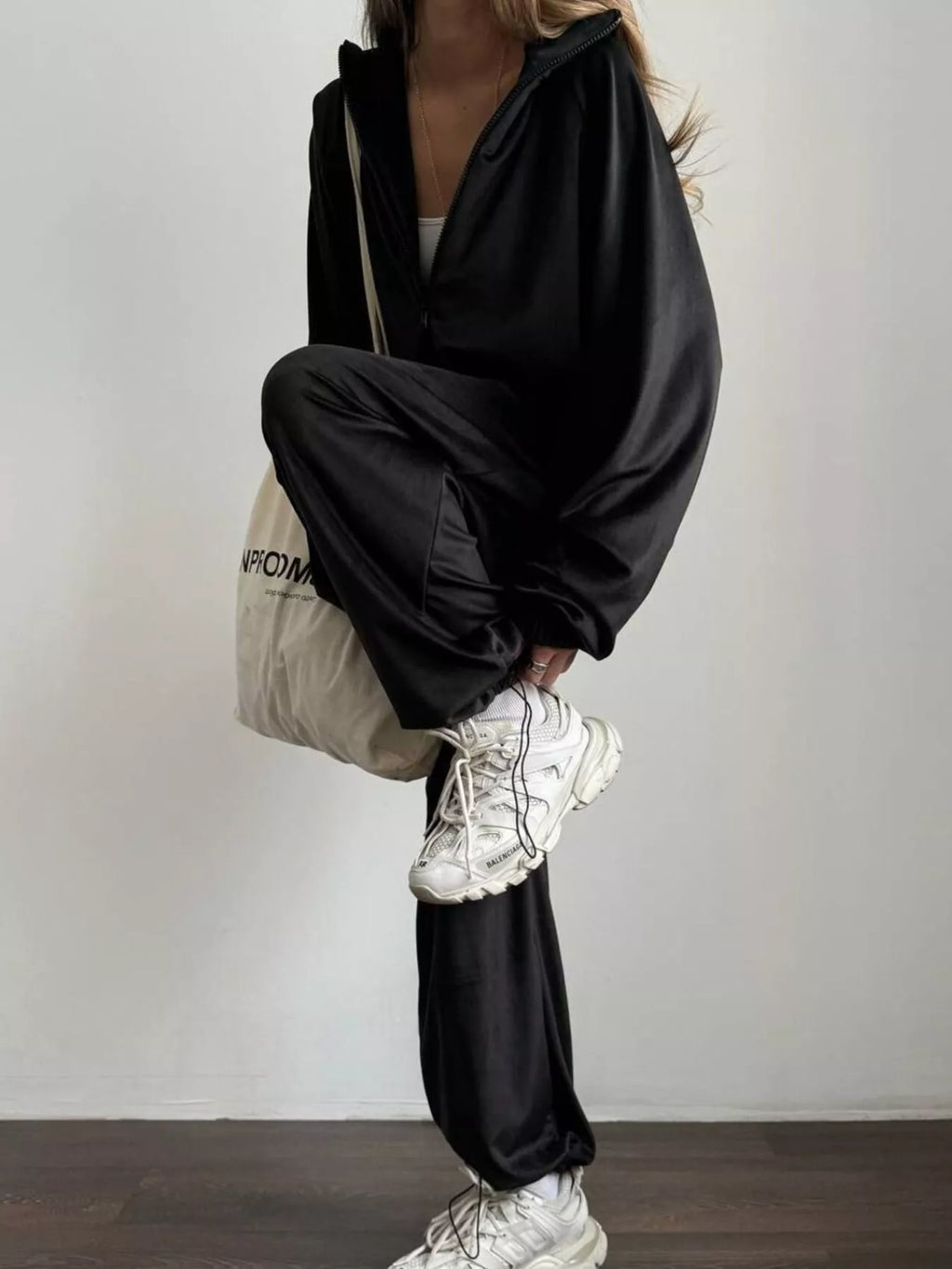 Zip-up Hoodie Joggers Set (8)