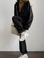Zip-up Hoodie Joggers Set (8)