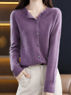 Button-down Long Sleeve Cardigan (21)