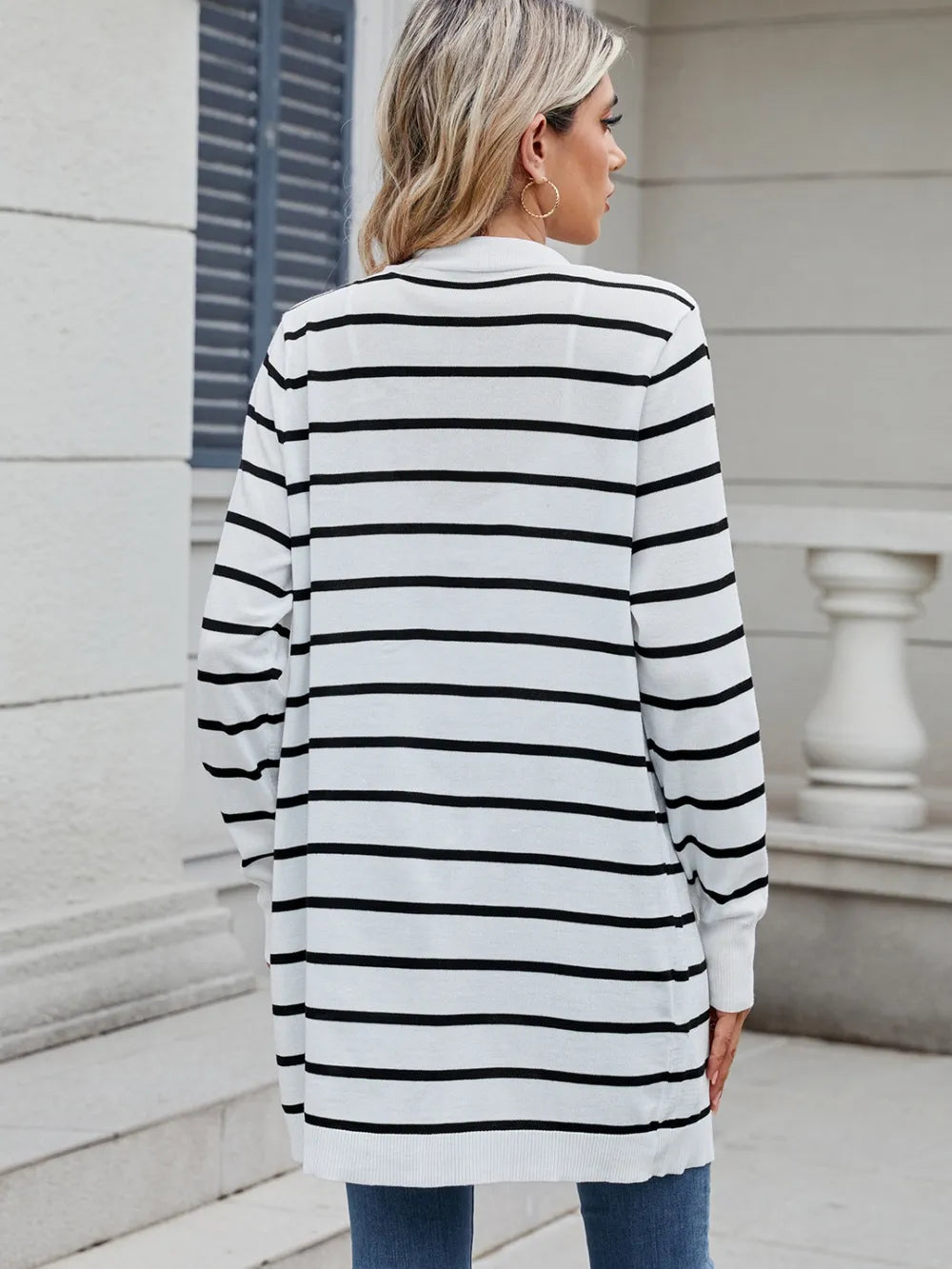 Open Front Long Sleeve Cardigan (4)
