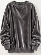 Full Size Crew Neck Drop Shoulder Sweatshirt Plus (29)