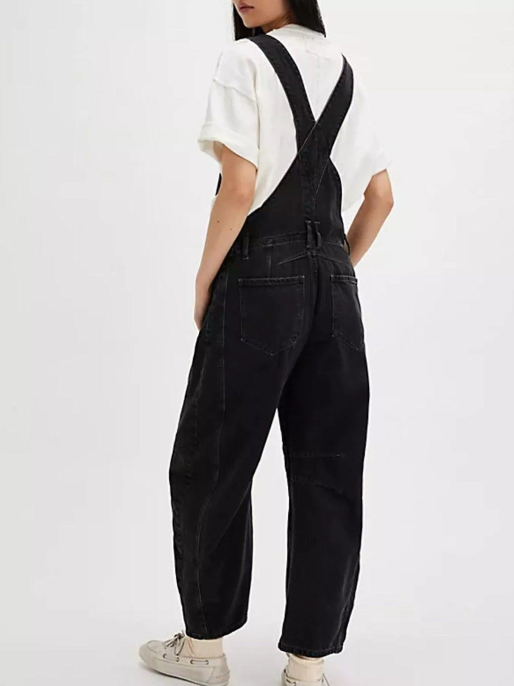 Wide Strap Wide Leg Denim Overalls (13)