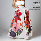 Bottoms Skirt Floral Holiday Long Maxi photo 3