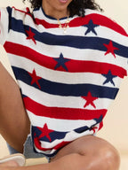 Stars Stripes Long Sleeve Sweater (6)