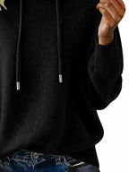 Drawstring Long Sleeve Hooded Sweater (6)
