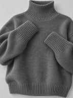 Turtleneck Dropped Shoulder Sweater (54)