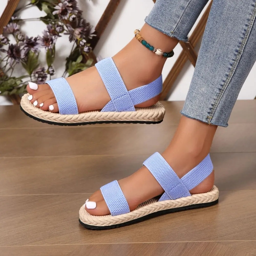 Open Toe Flat Sandals (11)