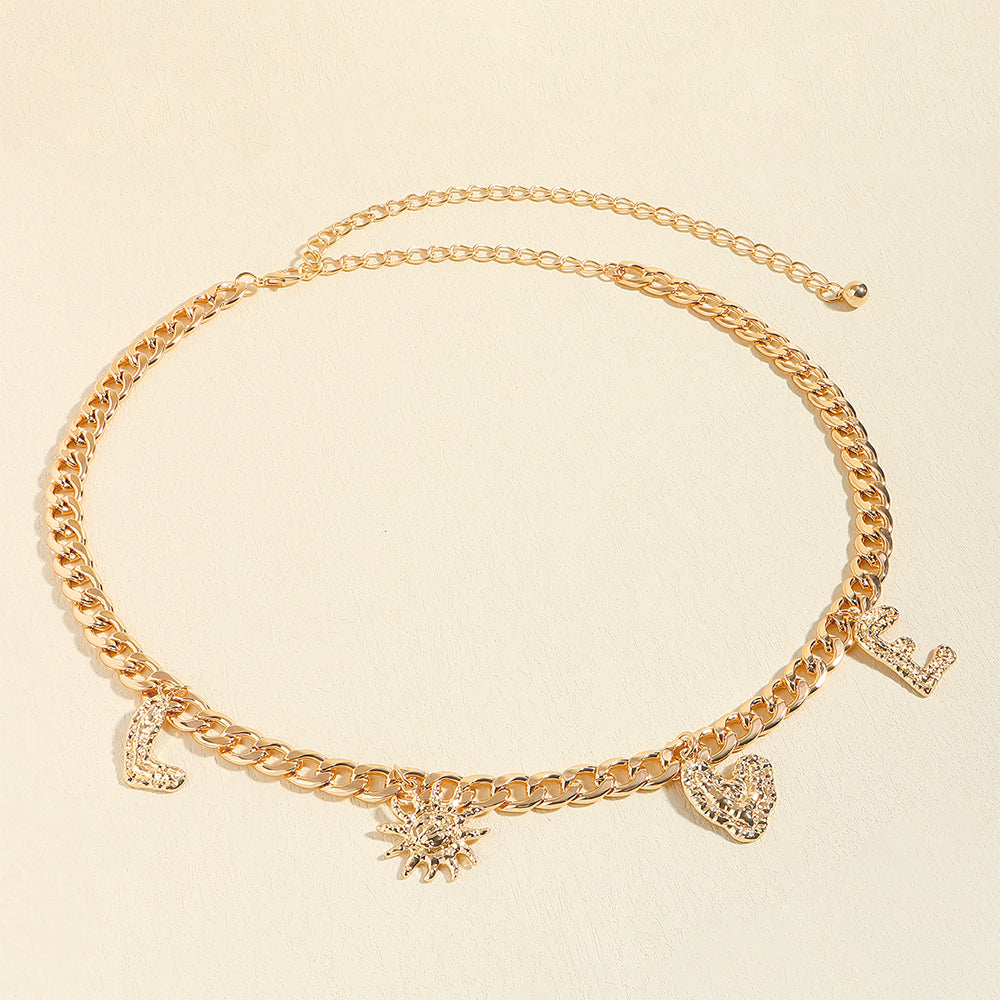Metal Chain Gold Dress photo 12