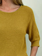 Full Size Ribbed Knit Round Neck Sweater Plus (10)