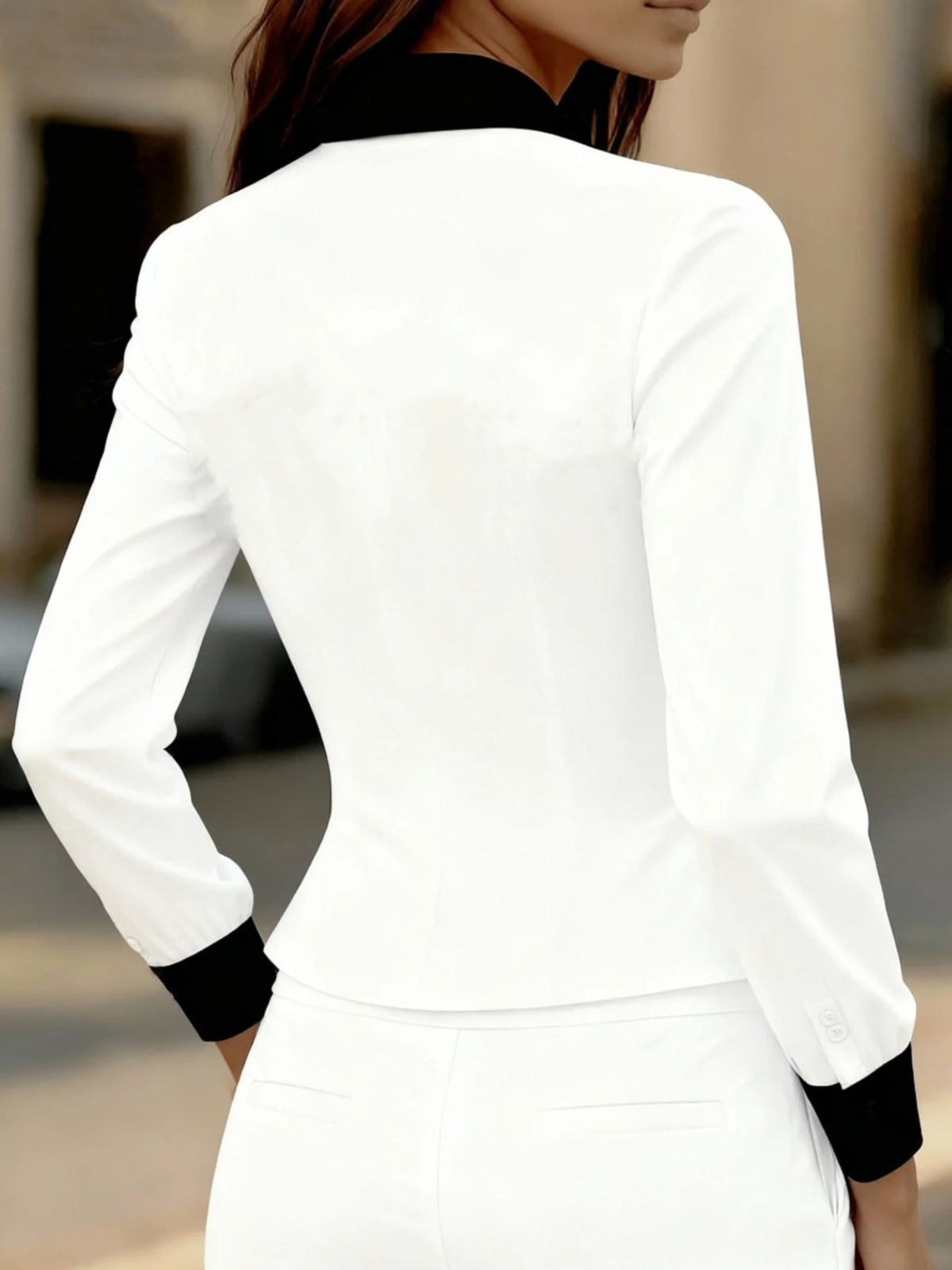 Contrast Button-down Shirt (11)