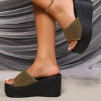 Open Toe Wedge Sandals (4)