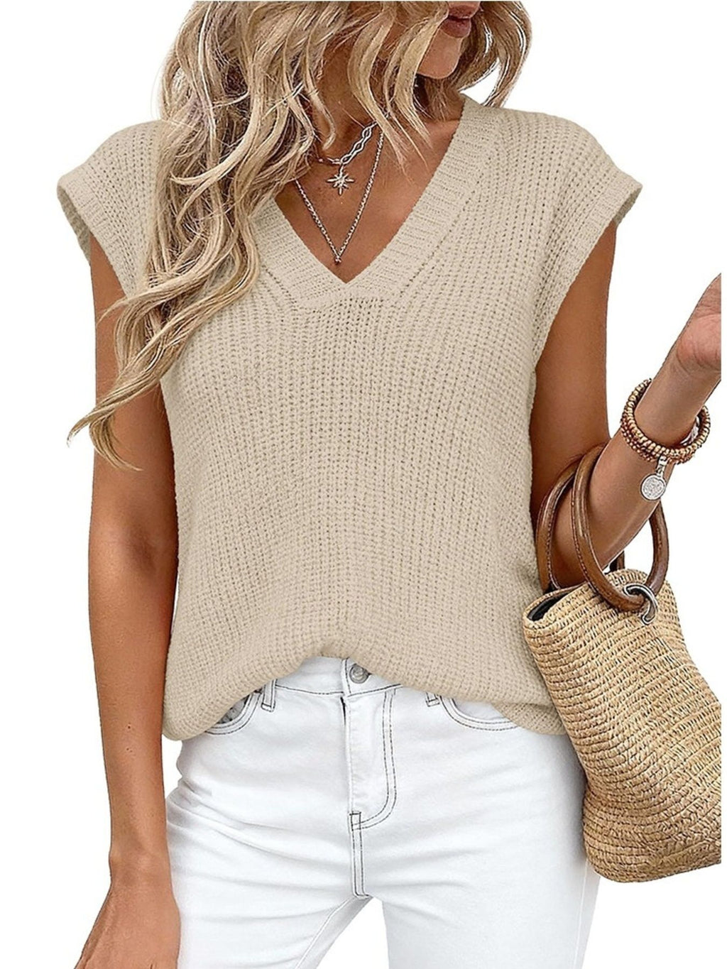V-neck Sweater Vest (4)
