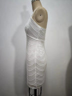 Sleeveless Sequin Embellished Bodycon Mini Cami Dress (3)