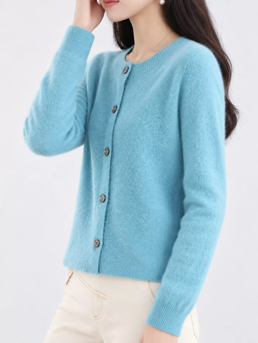 Button-down Long Sleeve Cardigan (49)