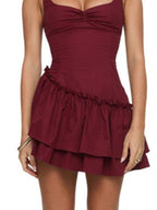 Ruffled Layered Mini Dress (7)