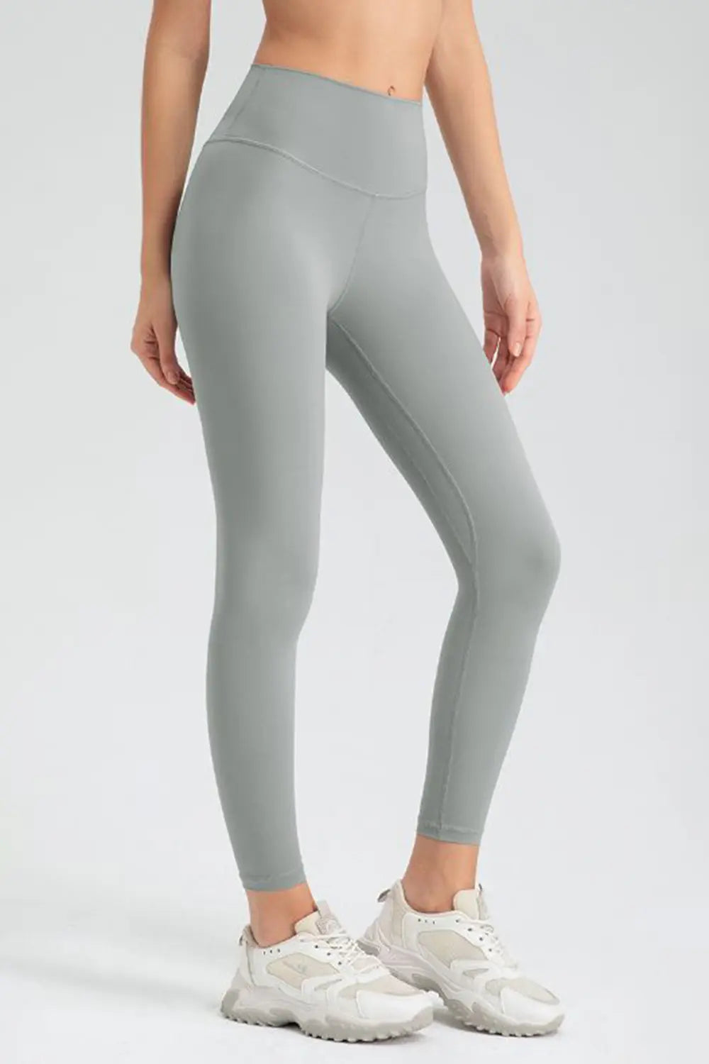 Wide Waistband Slim Fit Active Leggings (19)