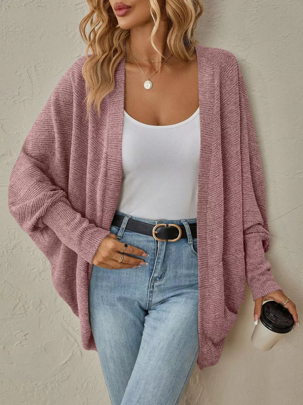 Open Front Cocoon Cardigan (26)