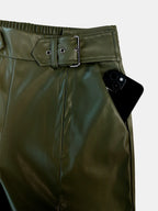 Half Elastic Waist Wide Leg Pants (3)